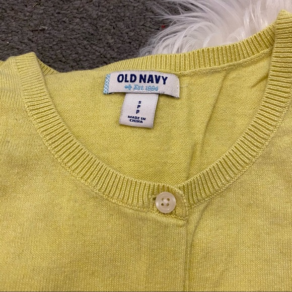 Chartreuse cardigan - Picture 2 of 5